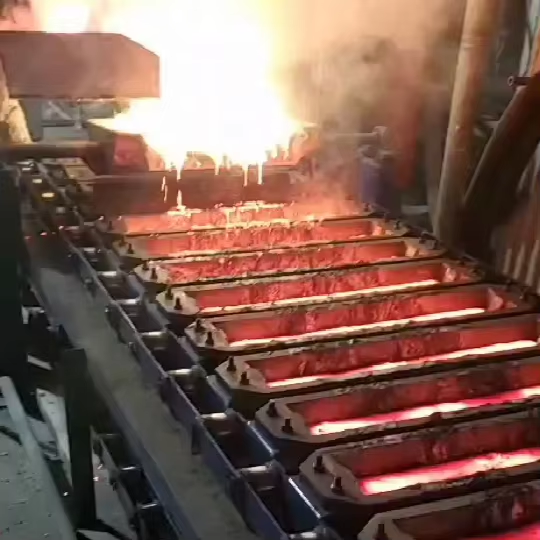 Continuous Casting Melting Furnace Machine for Copper Steel Aluminum Ingot Making Line