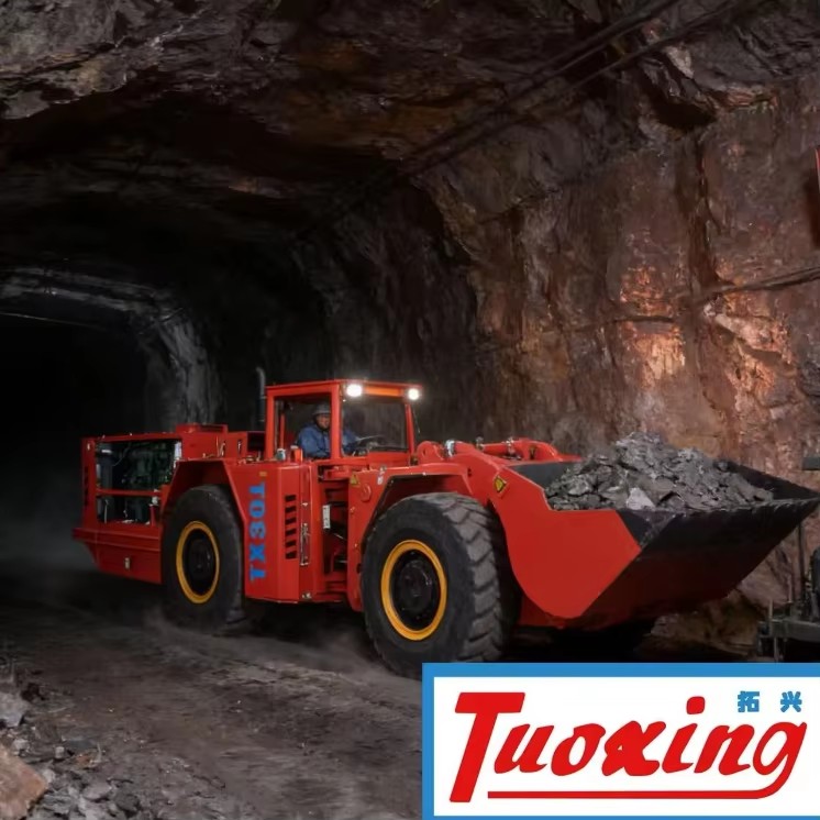 Tuoxing TC-306 Hard Rock Mining LHD Loader Designed for Challenging Underground Conditions with Robust 3m³ Bucket