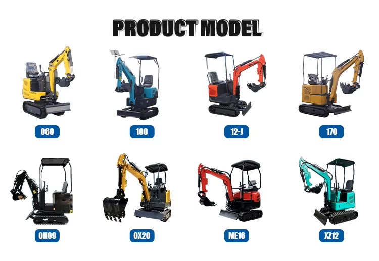 KV25 Mini Crawler Excavator for Mining and Construction High Efficiency Soil & Ore Clearing Tools