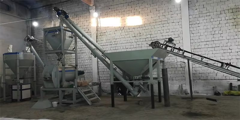 Automatic Dry Mortar Powder