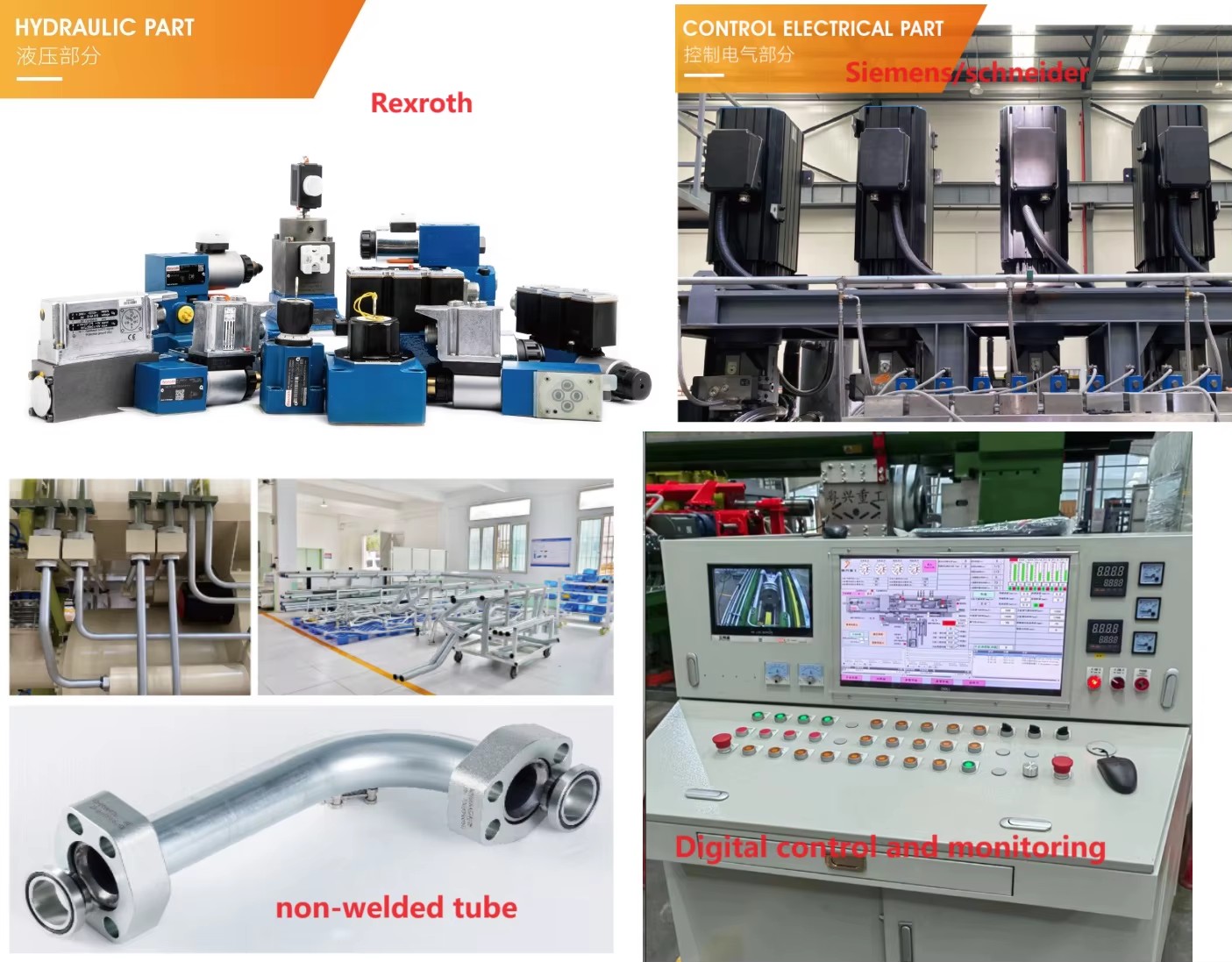 2000T Manufacturer Aluminium Extrusion Line Hot Extrusion Production Machinery Line