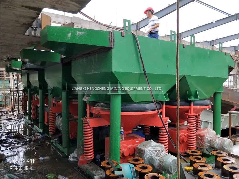 Jiangxi Gravity Separator High Capacity 380V High Rigidity Mining Machine for Sale