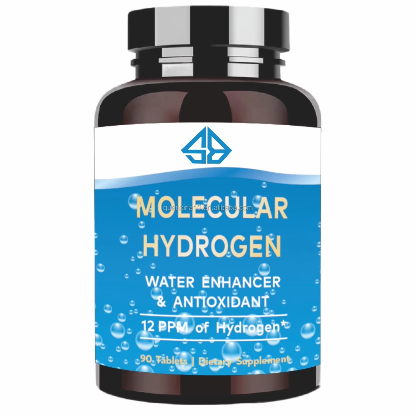OEM Molecular Hydrogen Water Enhancer 12 PPM 90 Tablets Antioxidant Dietary Supplement