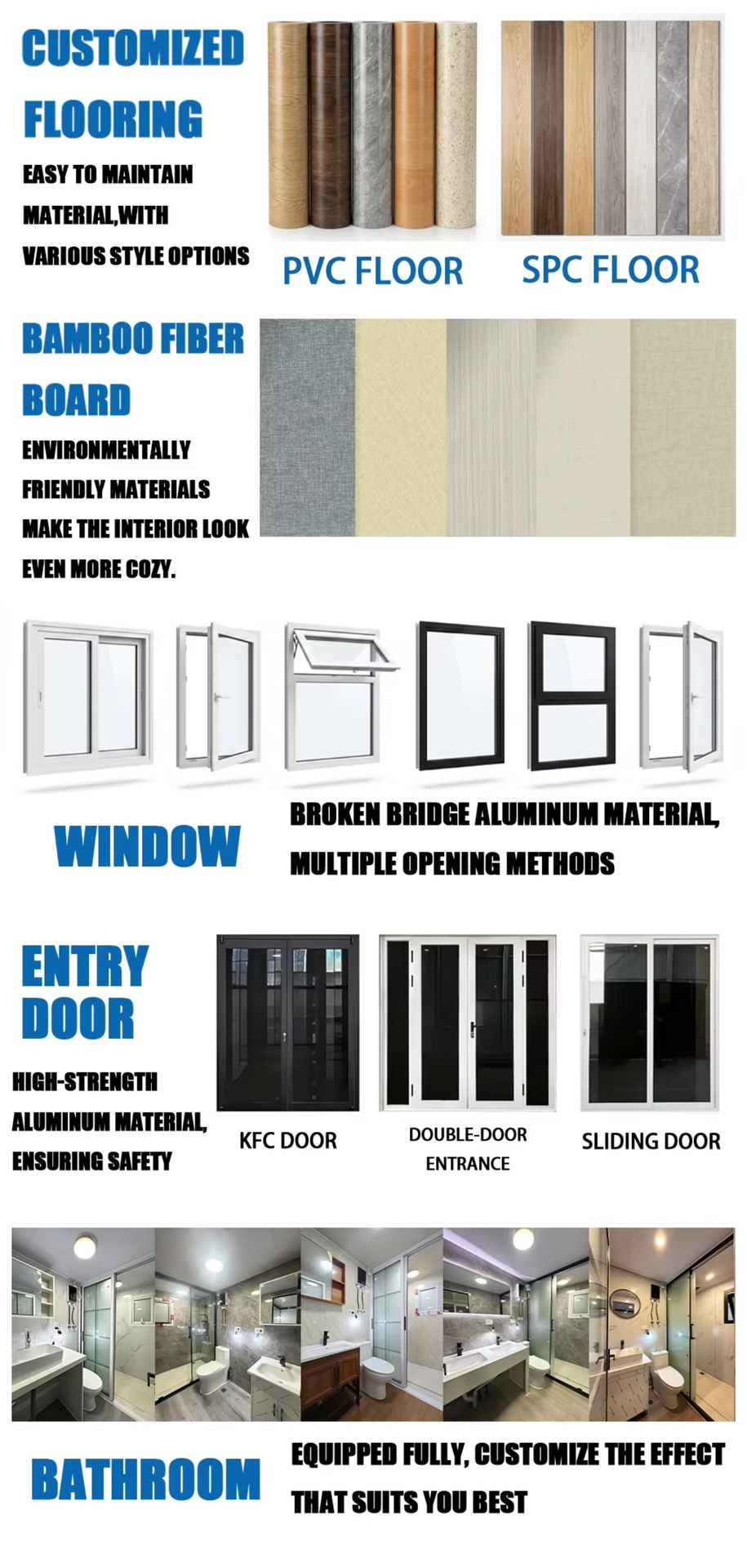 Modern Backyard Granny Flat 20ft 40ft Prefabricated