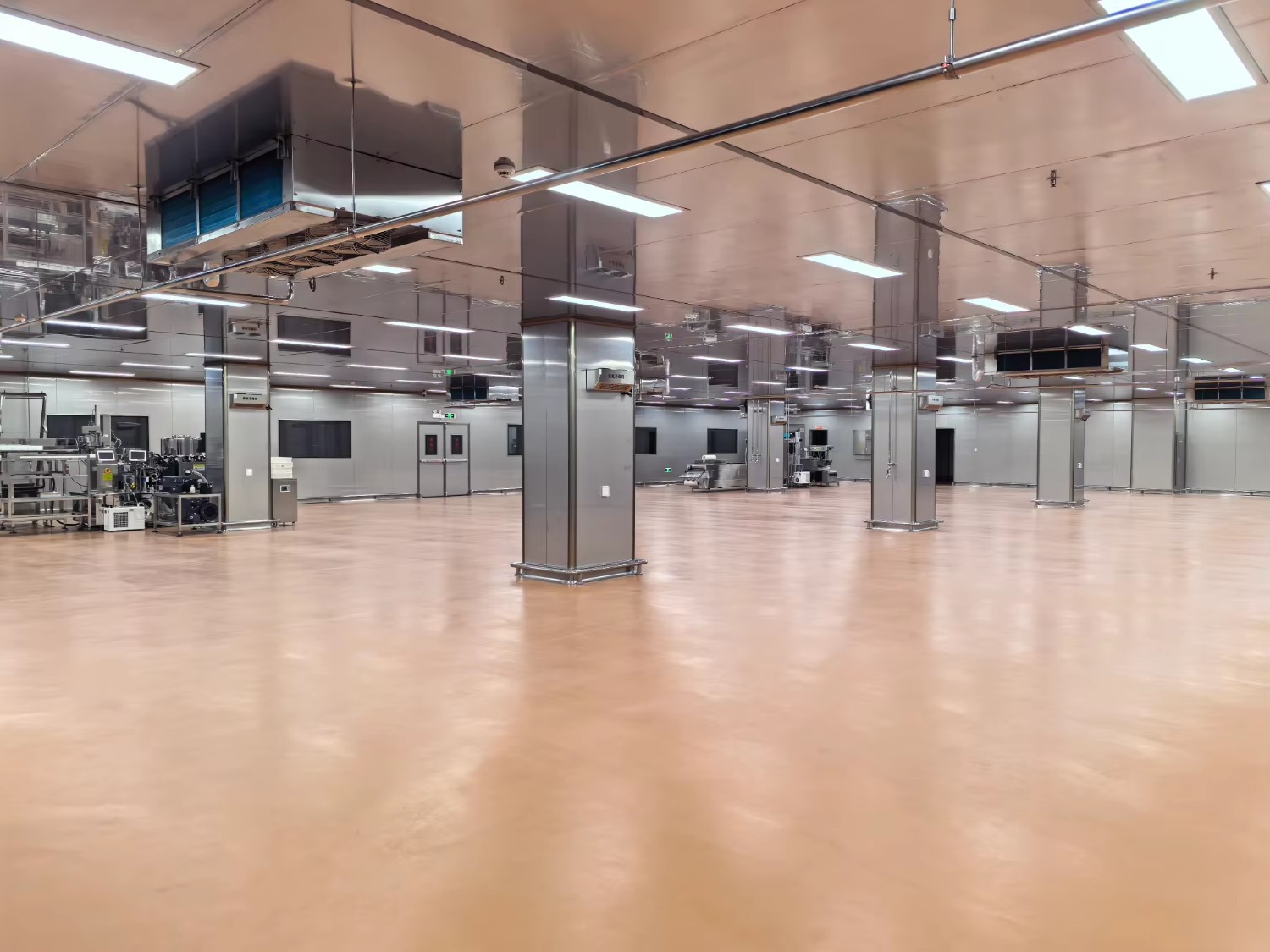 ISO Class 5 Modular Cleanroom Laboratory With Temperature and Humidity Control for Medical Research Lab