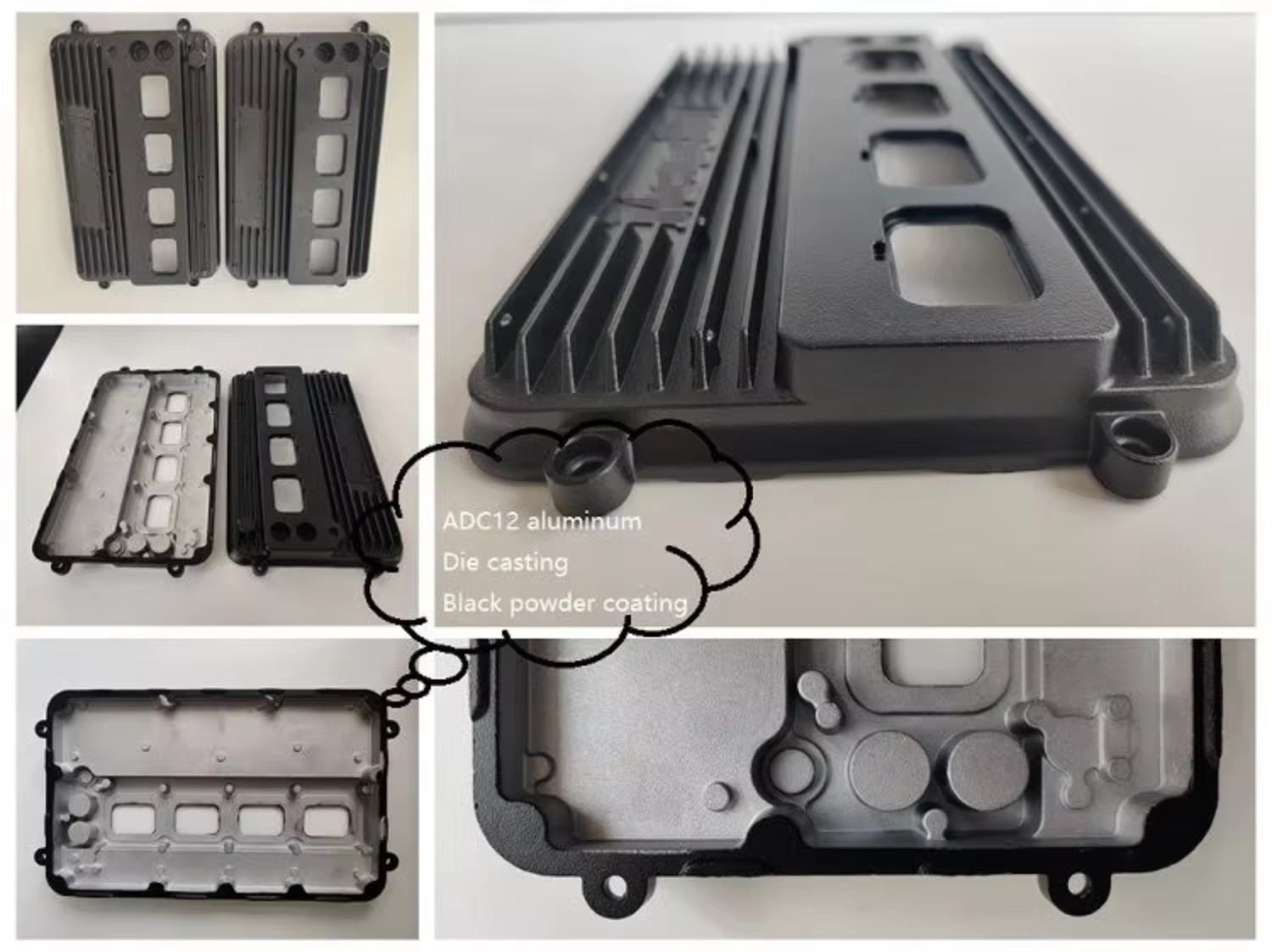 Custom Industrial Aluminium Pressure Die Casting Parts Customized OEM/ODM