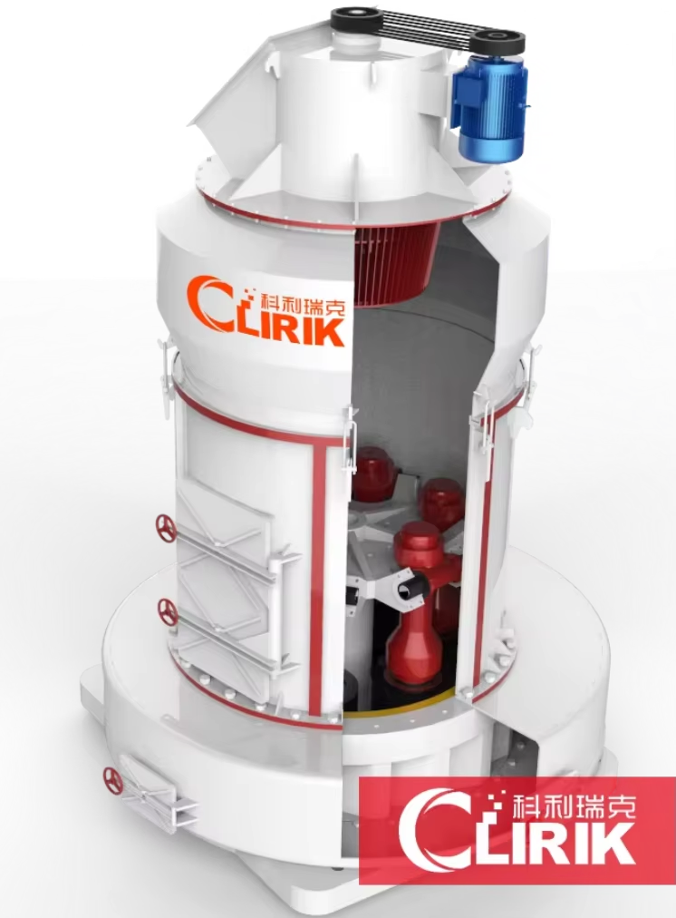 Professional Raymond Mill Machine for Bentonite Pyrophyllite Processing with PLC Control AC Motor