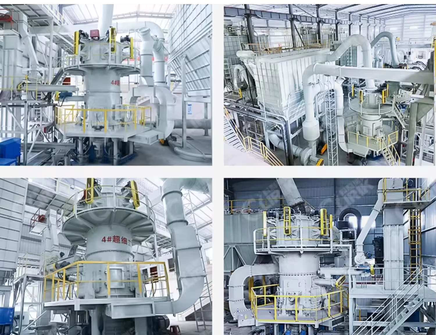 Industrial Vertical Roller Mill for Limestone Gypsum Processing with Mining Machinery Energy Saving Design