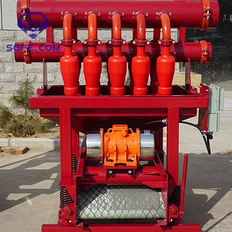 Desilter with Motor Bearing Engine Gear PLC for Solid Control System Oilfield