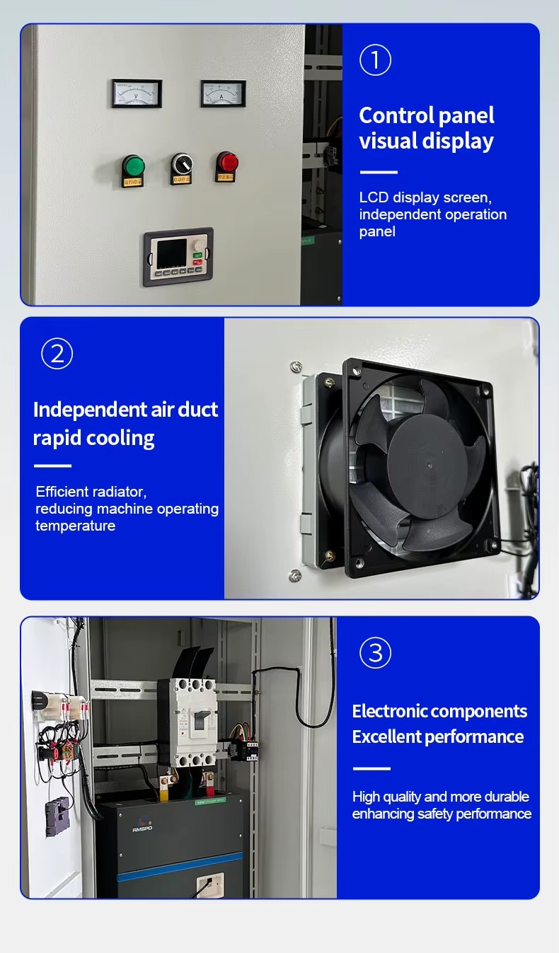 IP54 IP65 Electric Control Cabinet PLC Metal Waterproof Electric Board 380V Three Phase Motor Application