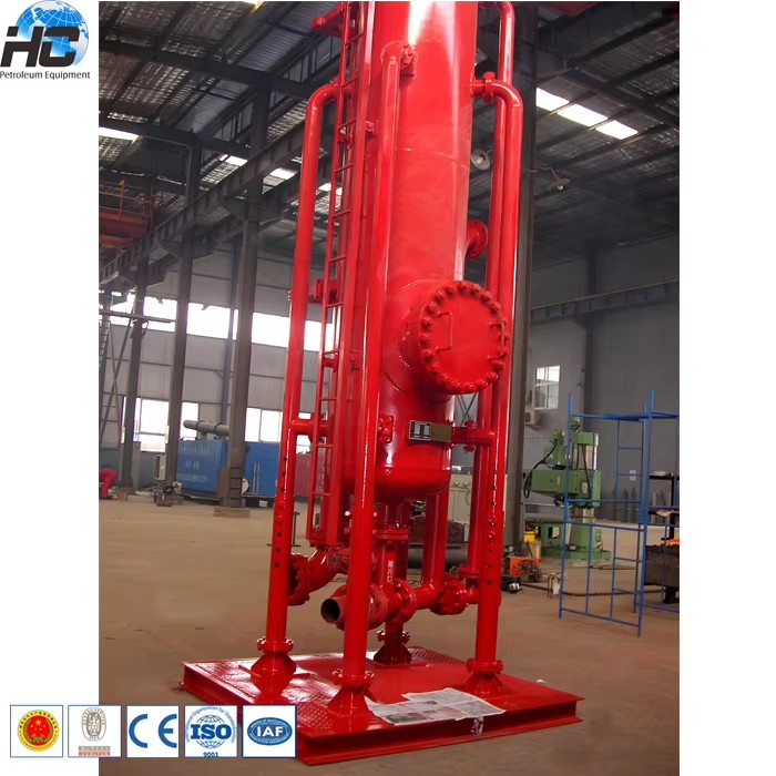 Oil & Gas Field Drilling Mud Gas Separator and Oil Separator