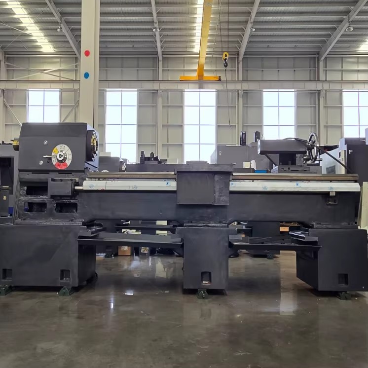 Heavy Duty Horizontal Automatic CNC Lathe QK1322-3000 Single for Oil Country Tubular Goods | 3 Meter Pipe Threading Machine