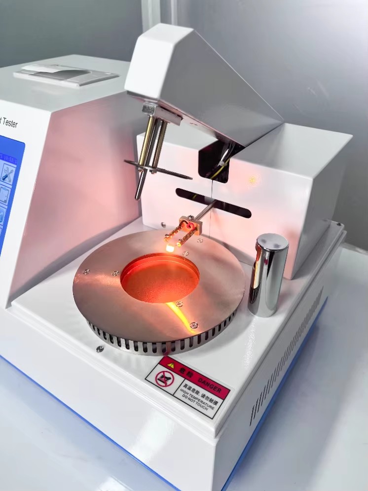 Automatic Open Cup Flash Point Tester ASTM D92 Petroleum Oil Testing Equipment ZWOP608 Touch Screen