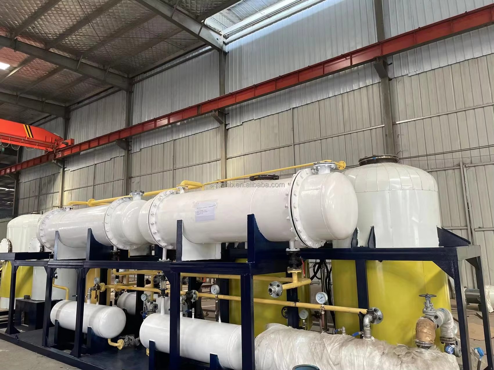 New Technology 5-20Tons Continuous Mini Petroleum Distillation Plant