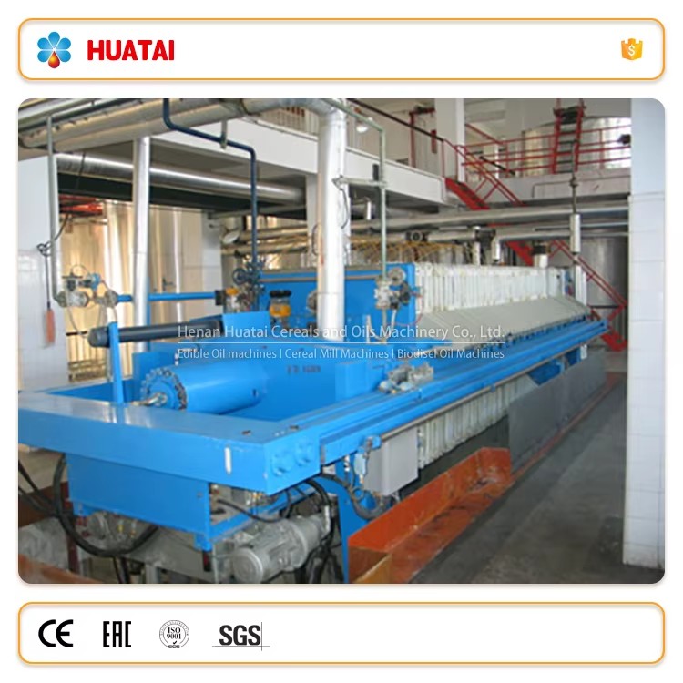 50TPD Professional Crude Palm Oil Refinery Machine and Fractionation Machine Stearin Olein Oil Processing