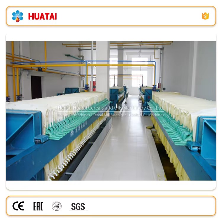 50TPD Professional Crude Palm Oil Refinery Machine and Fractionation Machine Stearin Olein Oil Processing