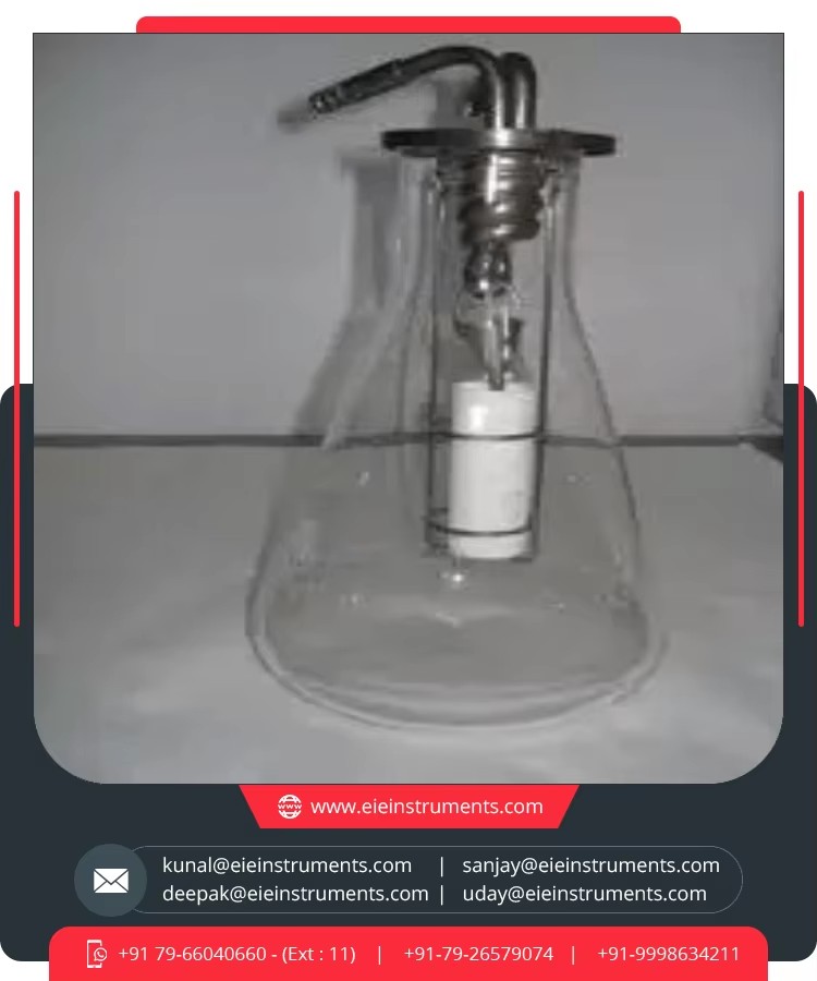 ASTM D473 Electronic Fuel Oil Crude Oil Sediment Extraction Testing Equipment Erlenmeyer Flask 1000ml Capacity Ceramic 1 1 Year