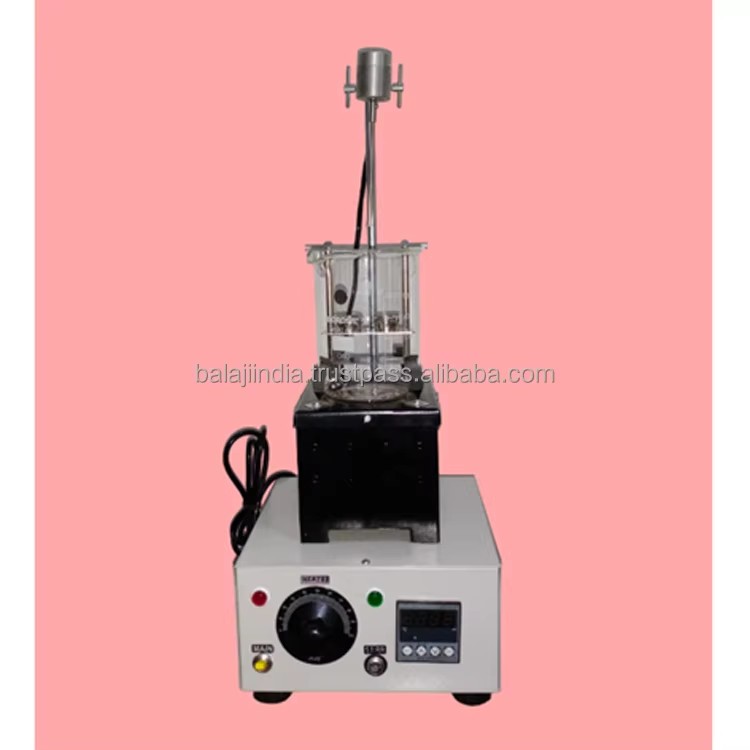 Softening Point Testing Equipment for Petroleum Oils Synthetic Fluids Water Digital Indicator Motorized Stirrer Electric Heating