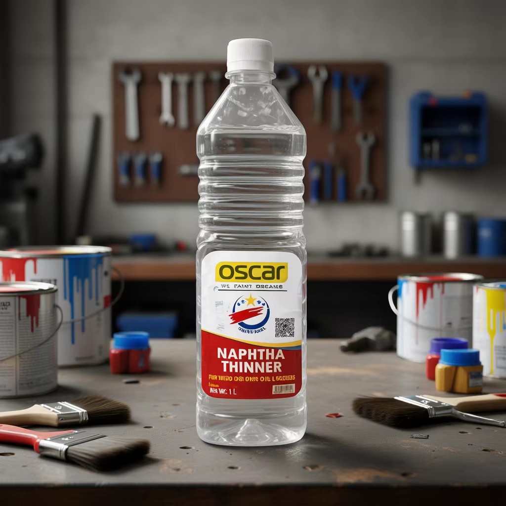 UNIVERSAL Brand Industrial Light Petroleum Naphtha Thinner 1L Paint Solvent Stable Evaporation Rate Alkyd Coatings Oil Based