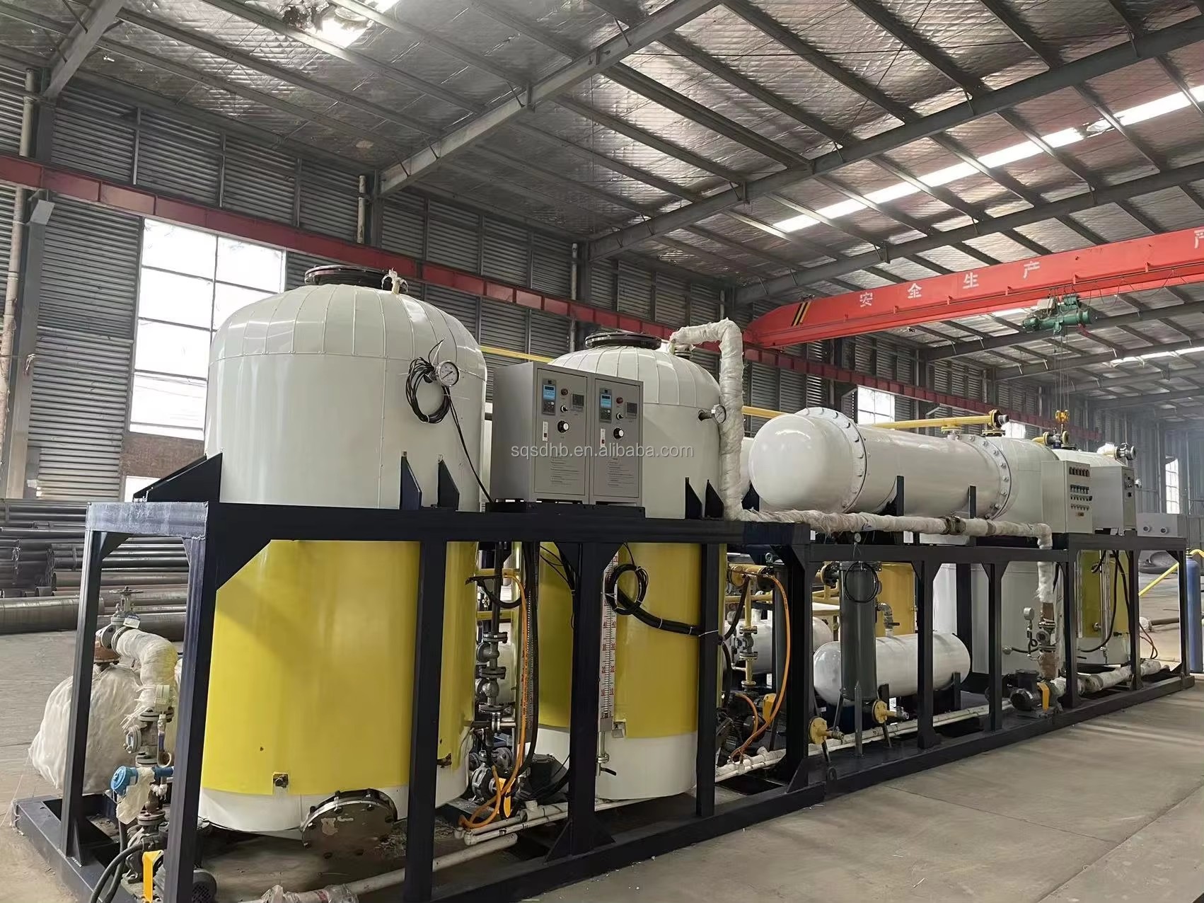 Batch System With Cheap Price Small Size Used Engine Oil Recycling Machine