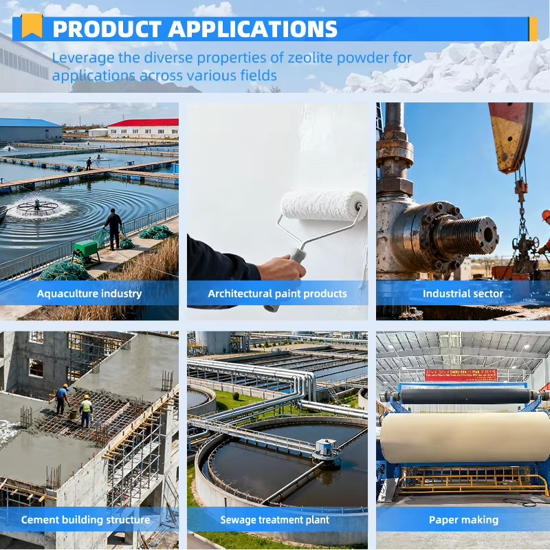 Durable Performance Waste Water Treatment Porous Mineral Adsorption Desiccant Industrial White Zeolite Powder 4A 5A Zeolite