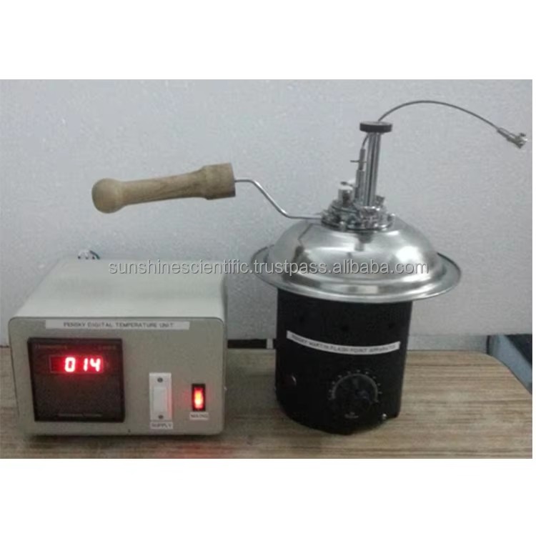 Top Selling Superior Quality Eco-Friendly Easy Operate Digital Cleaveland Flash Fire Point Apparatus High Accuracy 10 Testing