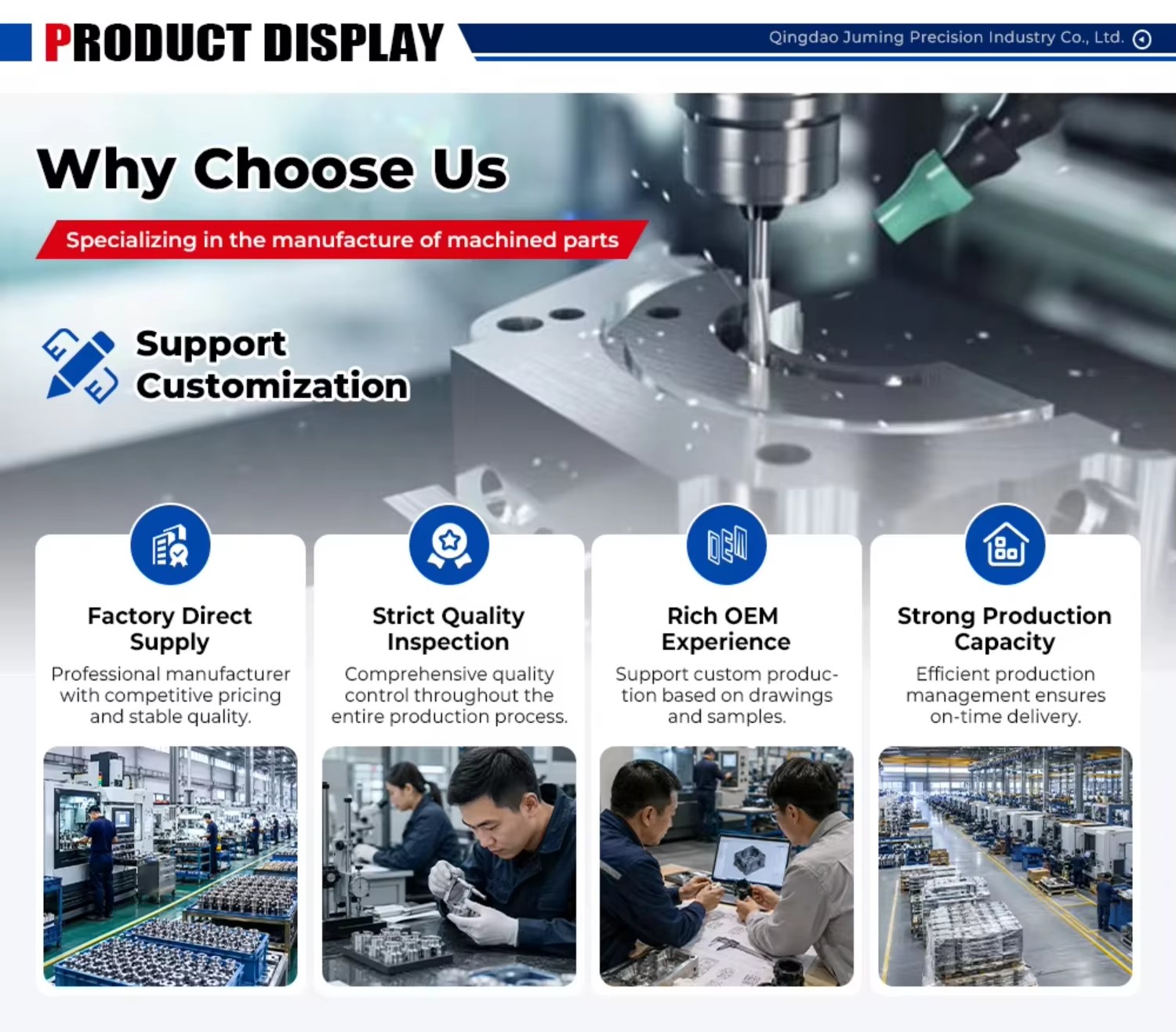 Custom Stainless Steel Injection Molding Service Non-Standard Bracket Mechanical Spare Parts OEM Shandong Class 101