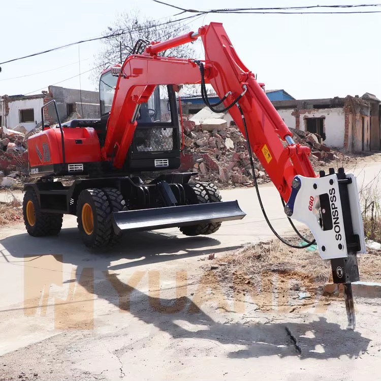Rock Splitter Machine Stone Splitting Machine Rock Breaking Machine Broken Pavement