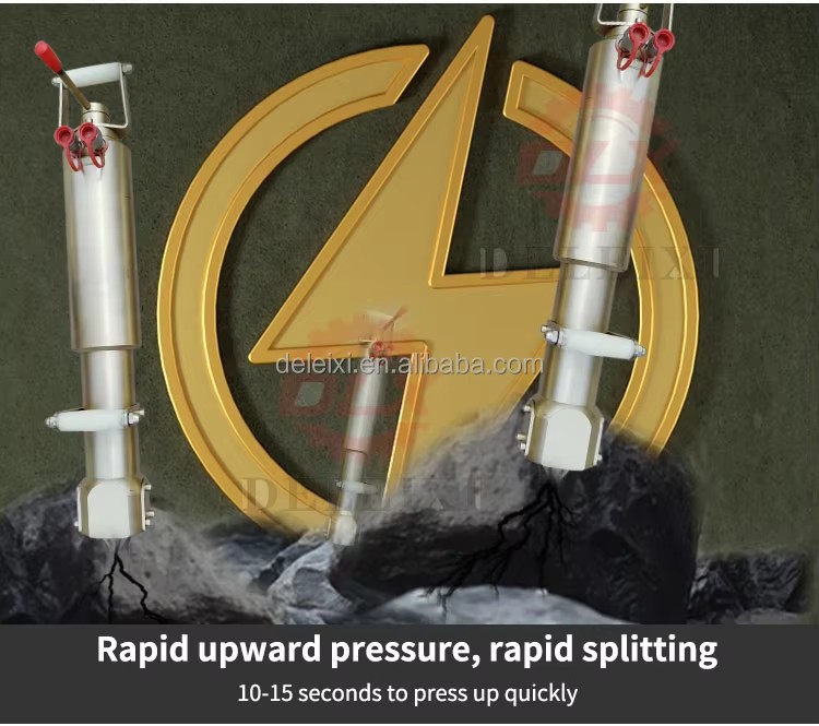 Hydraulic Excavator Stone Splitting Machine Diesel Engine & Electric Breaker Rock Splitter with Core Motor Component