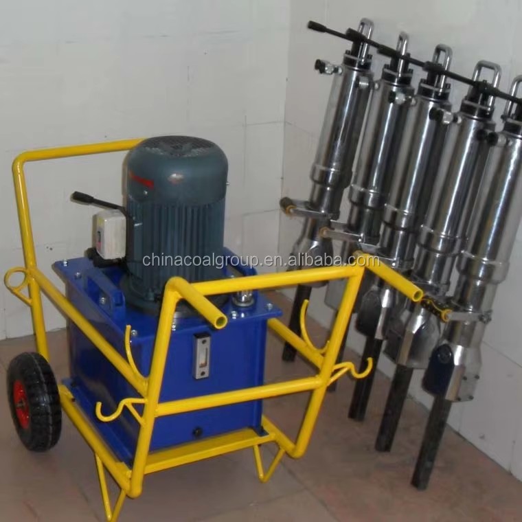 Hydraulic Rock Splitter Quarry Stone Cutting Machine Concrete Block Splitter