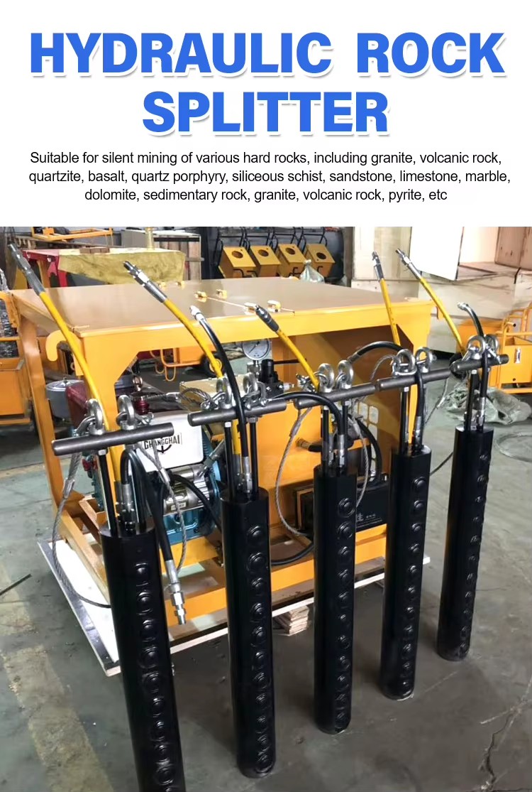Mining Multifunctional Rock Splitting Hydraulic Rock Splitter