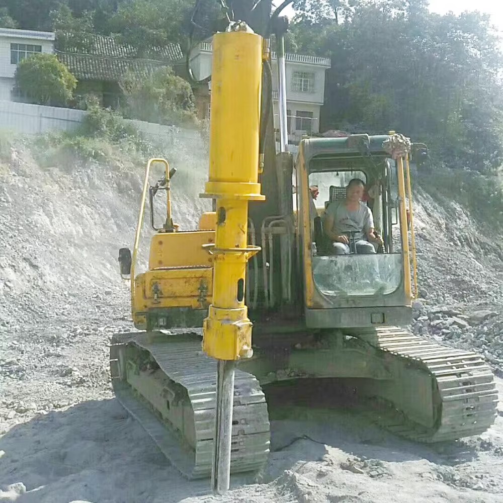 Excavator Driven Hydraulic Rock Splitting Machine