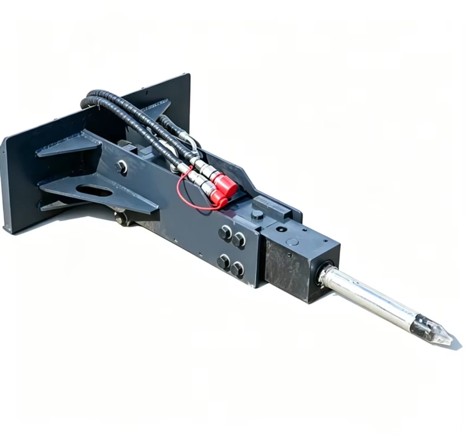 ZM New Hydraulic Breaker Hammer Rock Splitter Enhanced Impact Resistance Unique Oil Seal Design Prevents Leakage for 6-24 Ton