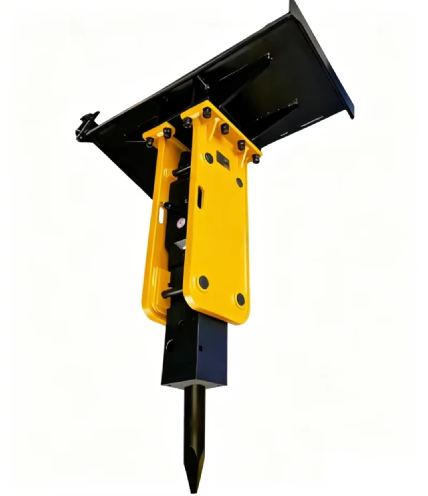 ZM New Hydraulic Breaker Hammer Rock Splitter Enhanced Impact Resistance Unique Oil Seal Design Prevents Leakage for 6-24 Ton