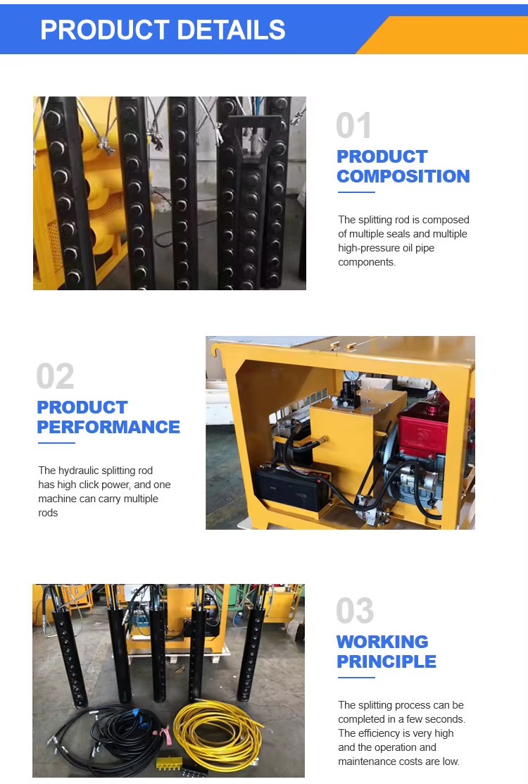 Rock Splitter Hydraulic Large Rock Splitting Machine for Mining