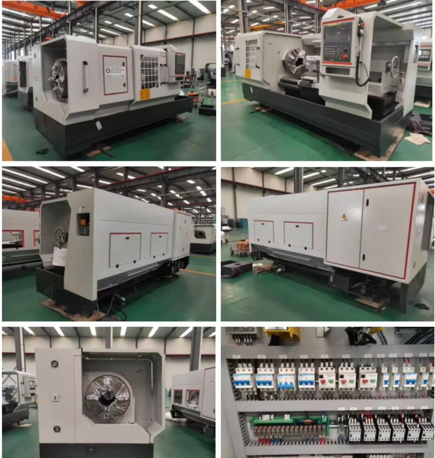 QK CNC Petroleum Pipe Processing Lathe With 550mm & 600mm Wear Resistant Guideway