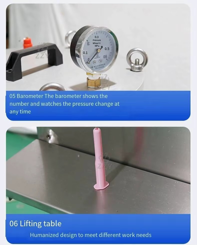 Small Dose Semi Automatic Piston Filling Machine Syringe Filler for Cosmetic Cream Gel Paste High Viscosity Thick Material