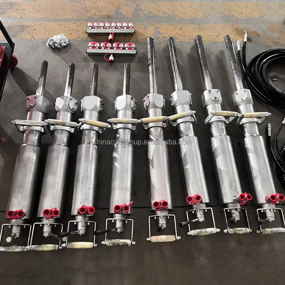CE Certified Hydraulic AC Motor Rock Splitter Portable Stone Splitting Machine for Quarrying