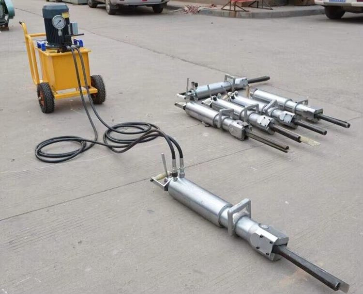 Best Diesel Electric Gasoline Hydraulic Rock Splitter With Steel Aluminum Darda C12 Guns Rock Drill