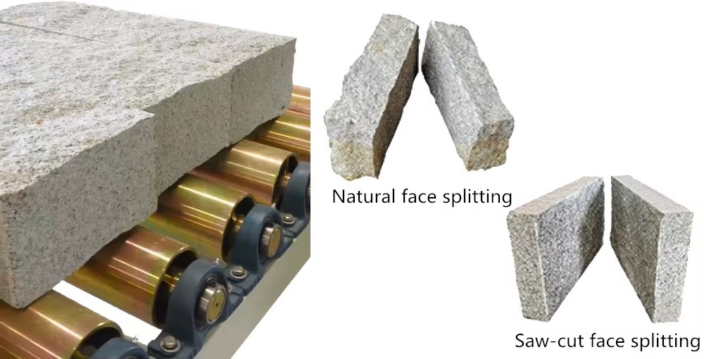 Nature Stone Spitting Machine Granite Block Cutter Guillotine Hydraulic Rock Splitter for Sale