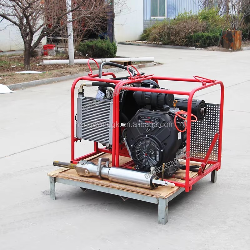 Portable Rock Splitter 800T Hydraulic Stone Splitting Machine
