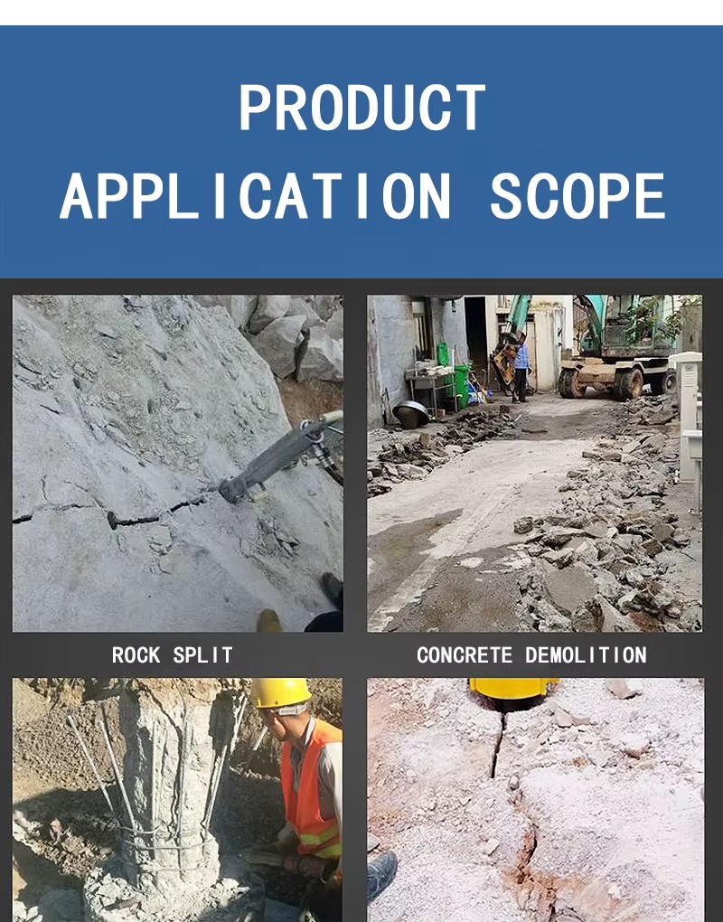 Splitting and Drilling Integrated Machine Hydraulic Splitter / Rod / Drill Splitting Integrated Machine