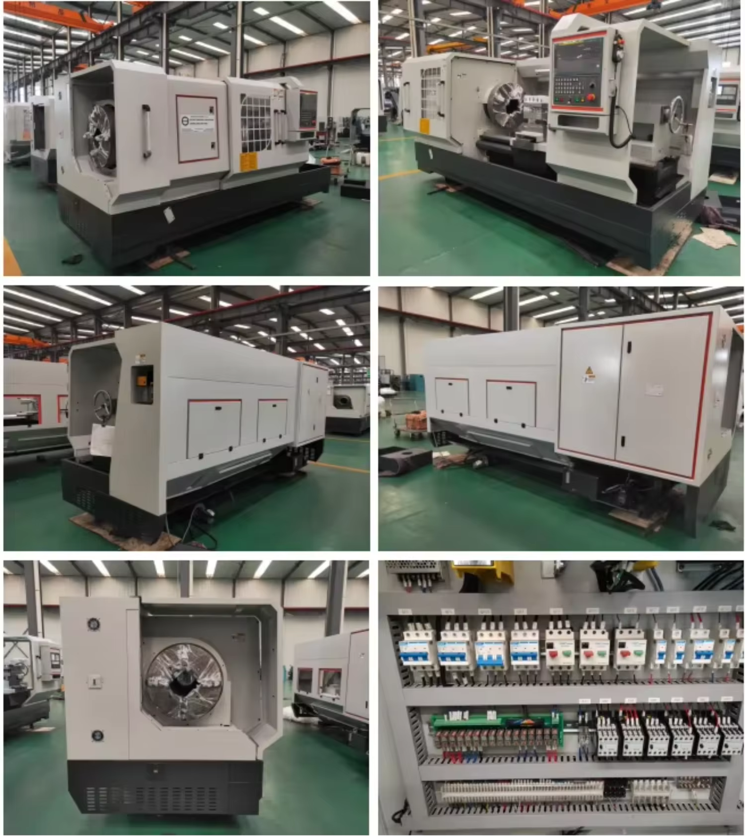 QK Series CNC Pipe Threading Lathe for Petroleum Drill Pipe,550mm&600mm Optional Guideway