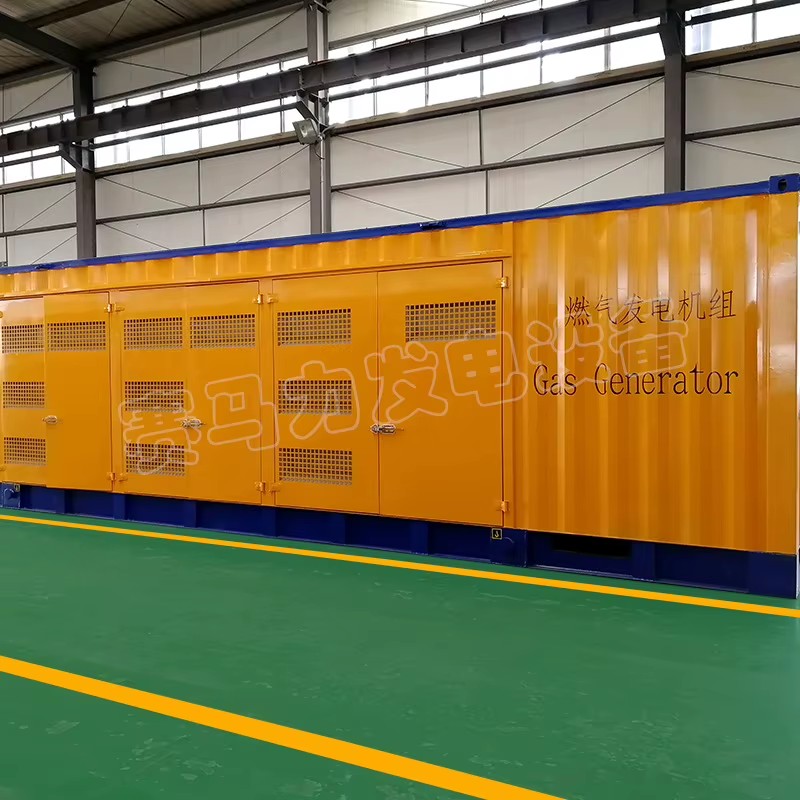 750kW Natural Gas Generator Set Containerized Biogas Power Equipment