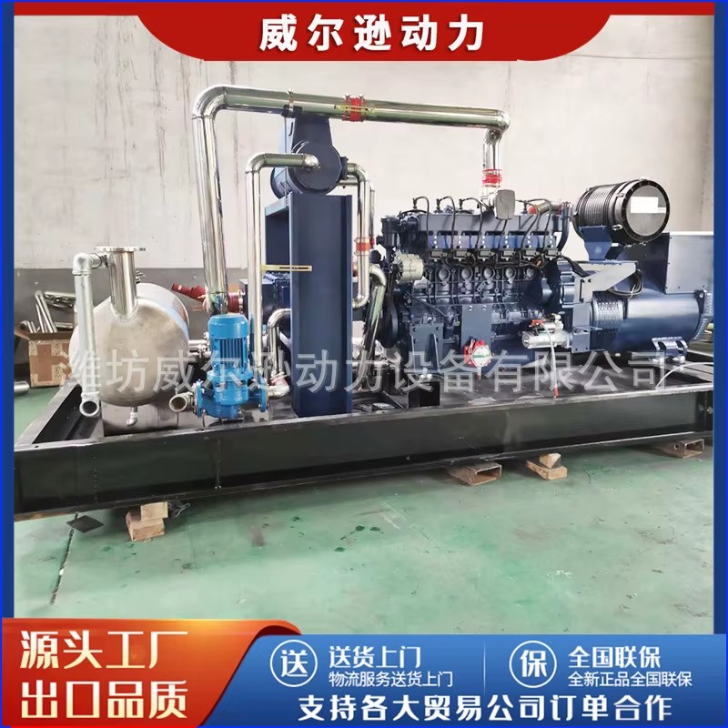 Weifang High Power 200kW Gas Generator Set With Waste Heat Recovery For Industrial Use