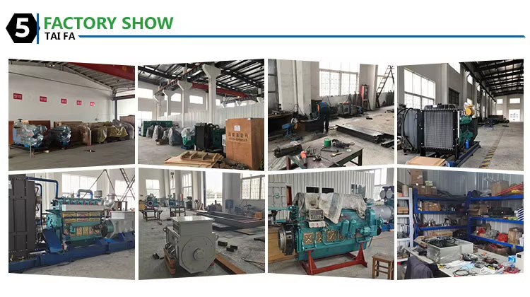 2000kw Natural Gas Methane Generator Set with DC Output Water Cooling Electric Start Method
