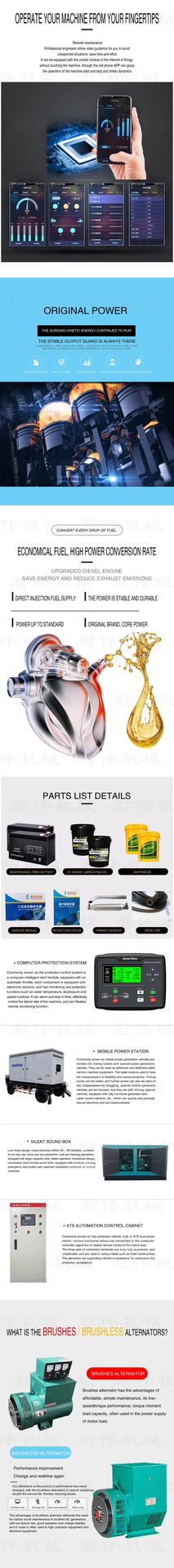 50kva Gas Generator Methane or Natural Gas Generation Equipment Natural Gas Generator 40kw