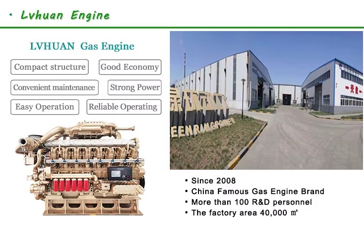 2000kw Biogas Electric Power Generator Economical Gas Turbine Plant with Competitive Price
