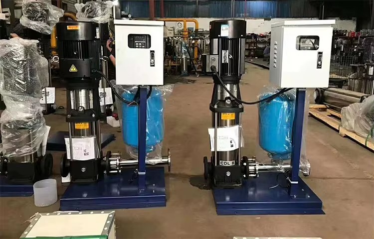 Constant Pressure Hot Water Circulating Shower Supply for Building Booster System Water Pump