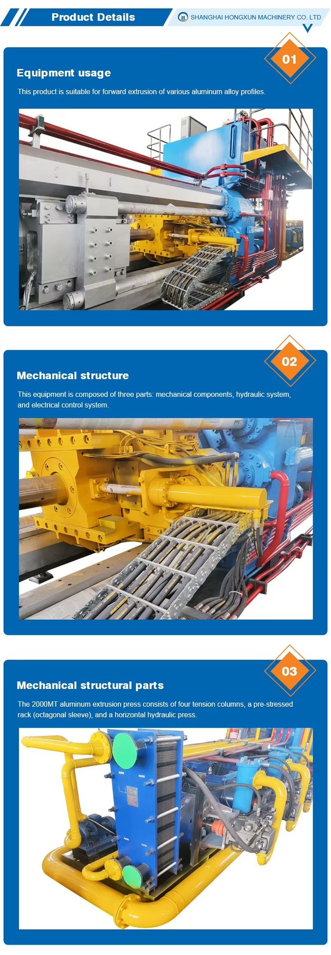 Energy Saving Equipment Aluminum Extrusion Press Machine Aluminum Extrusion Press